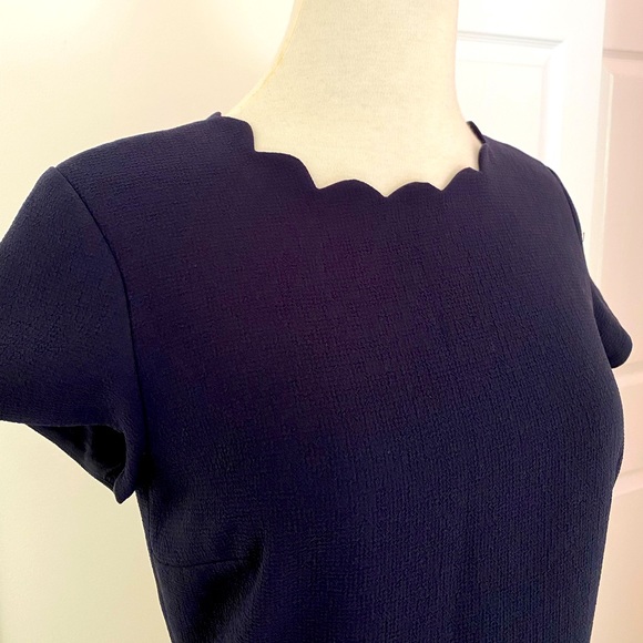 Club Monaco Milancey Scalloped Peekaboo Dress - 4 - Worn Once - Picture 4 of 9